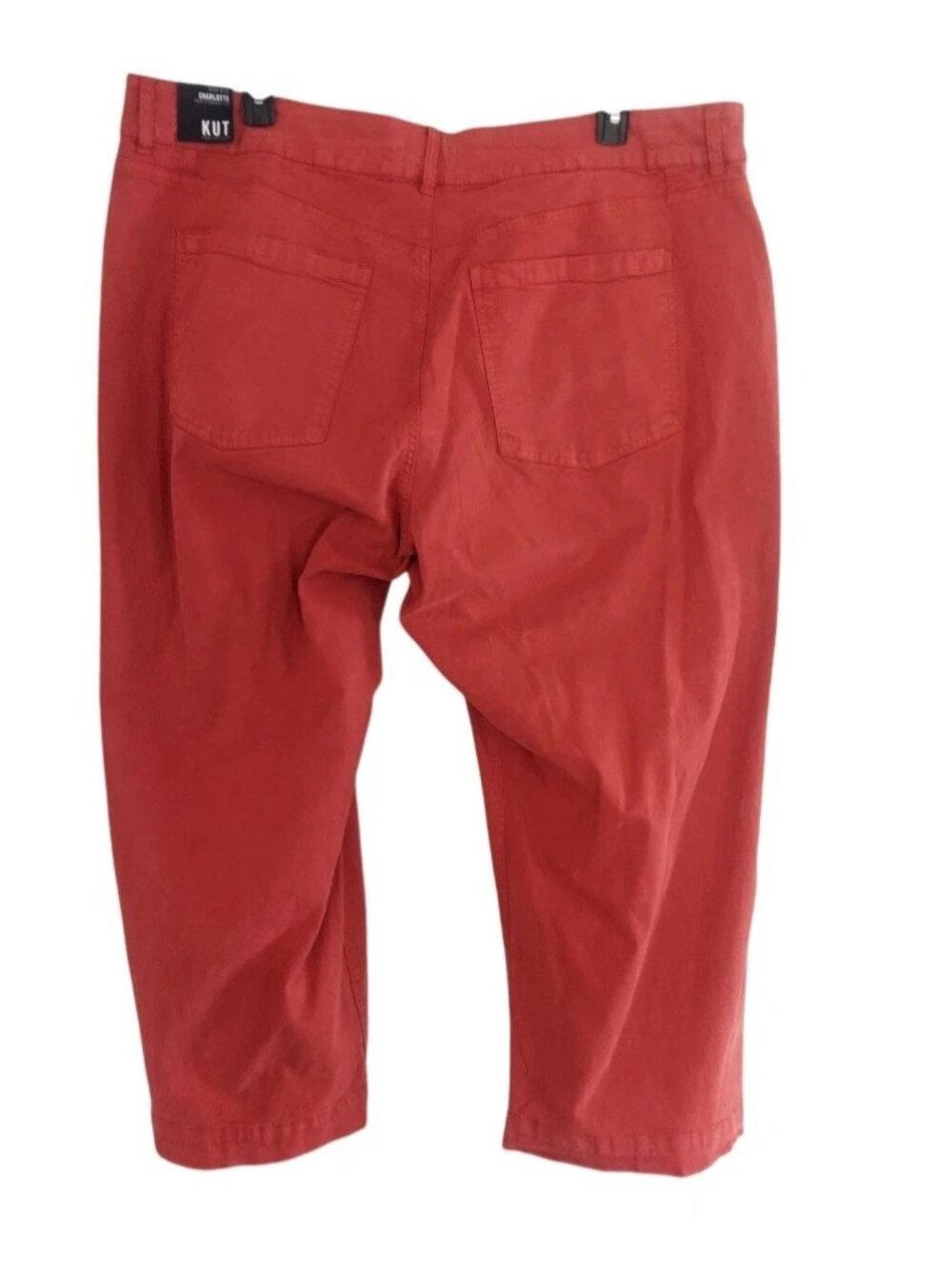 Kut From the Kloth Womens Jeans Size 24W Charlotte High Rise Crop Straight - Picture 4 of 7